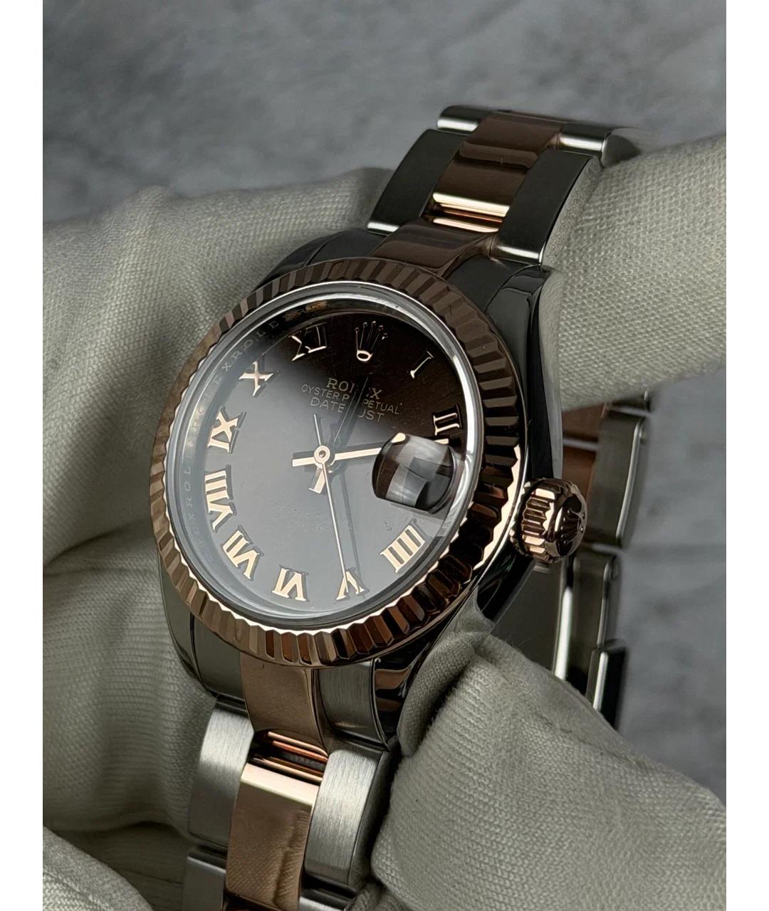 ROLEX Золотые часы из розового золота, фото 3