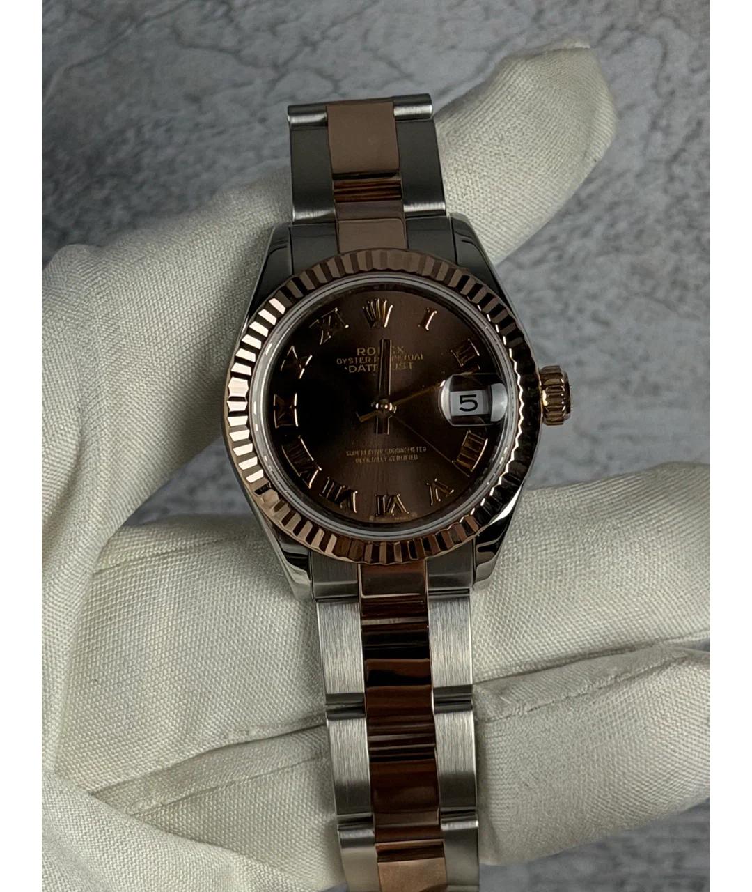 ROLEX Золотые часы из розового золота, фото 2