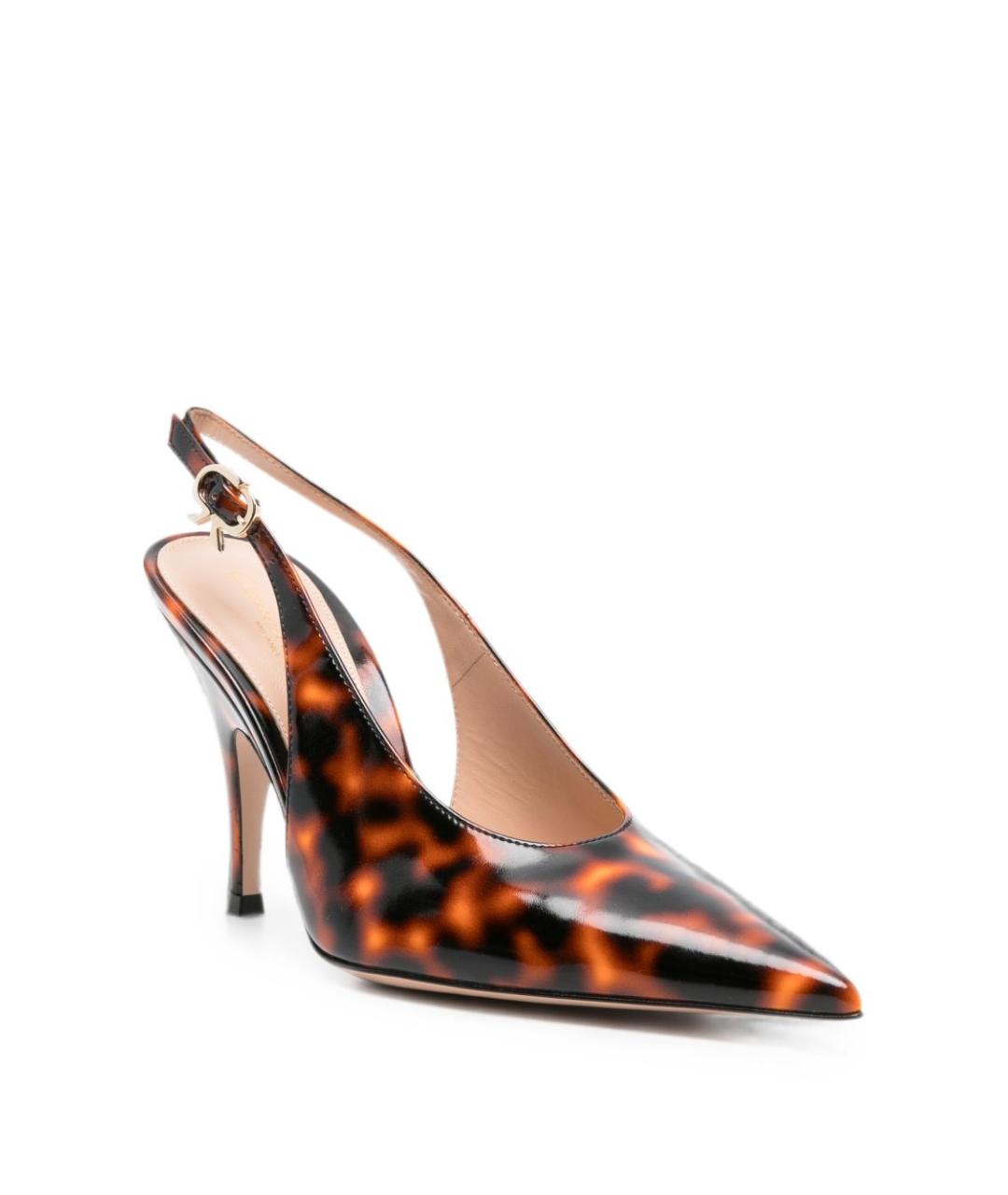 GIANVITO ROSSI Мульти кожаные туфли, фото 3