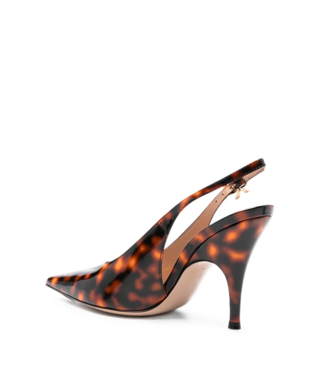 GIANVITO ROSSI Мульти кожаные туфли, фото 4
