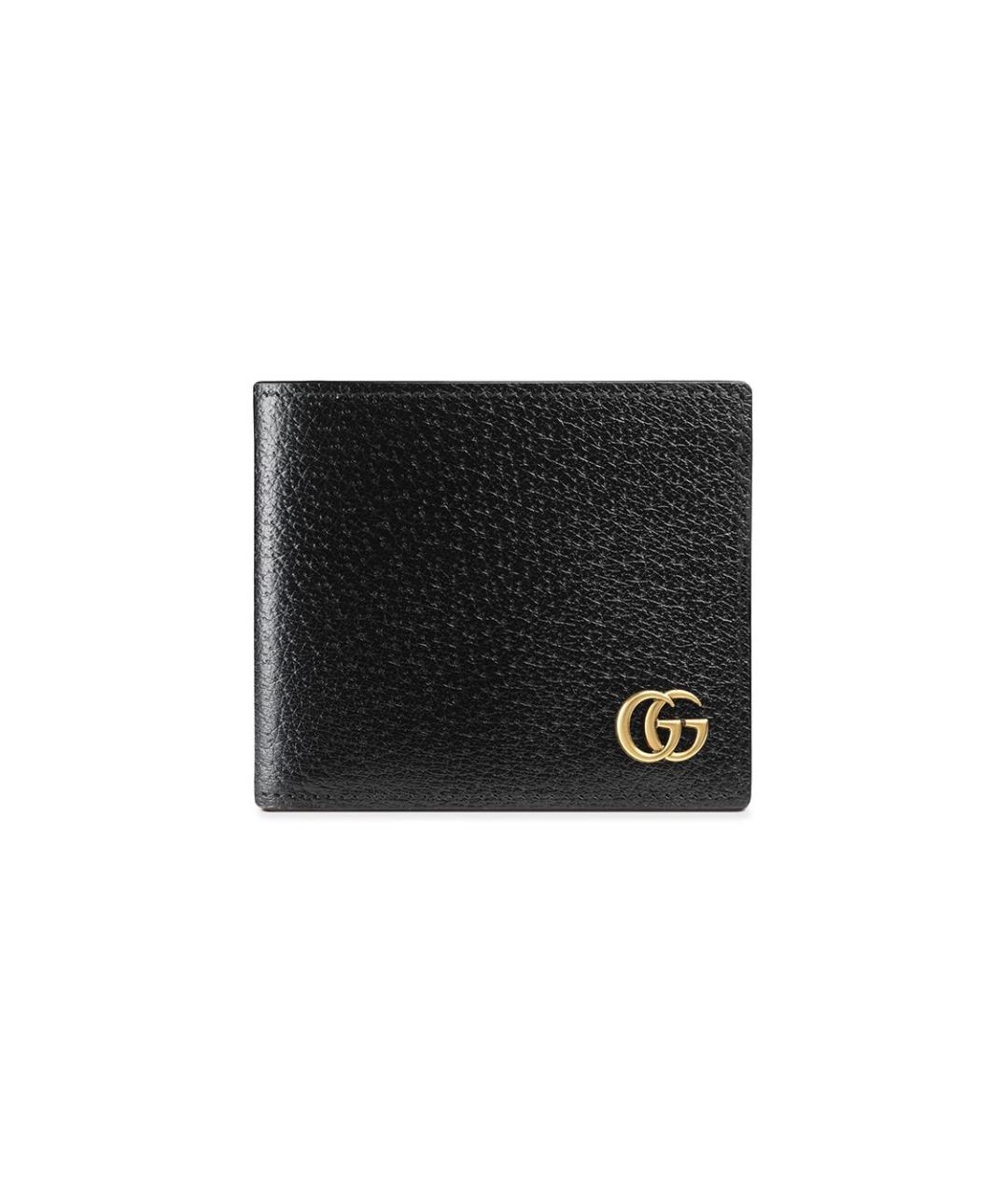 GUCCI Черный кожаный кошелек, фото 1
