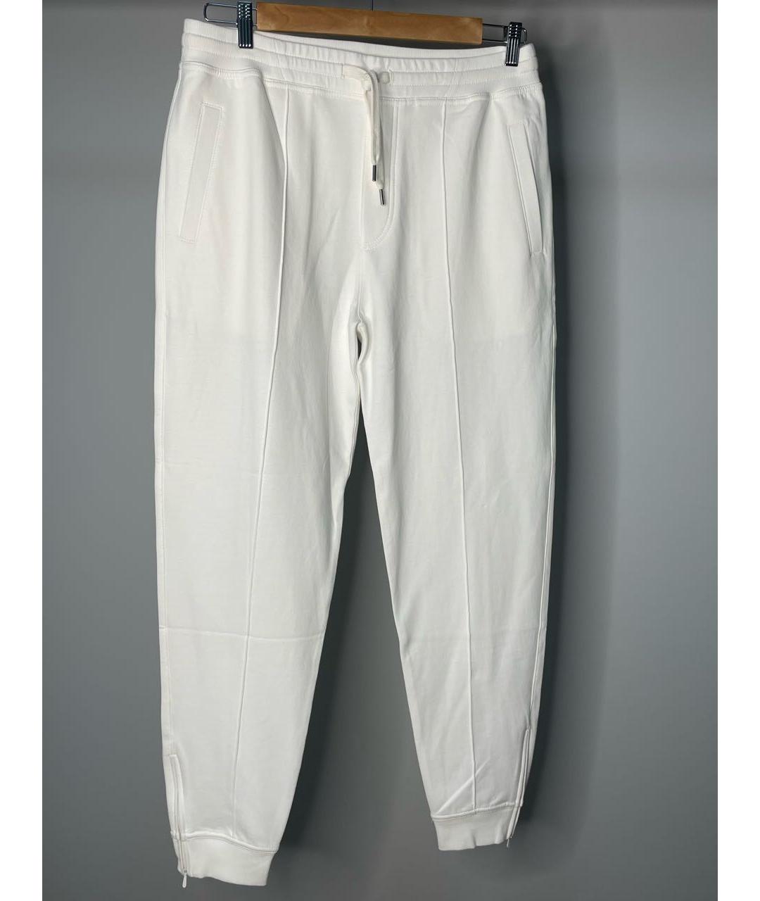 BRUNELLO CUCINELLI Белый хлопковый спортивный костюм, фото 2