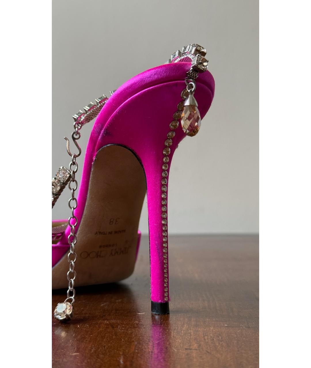 JIMMY CHOO Розовые туфли, фото 5