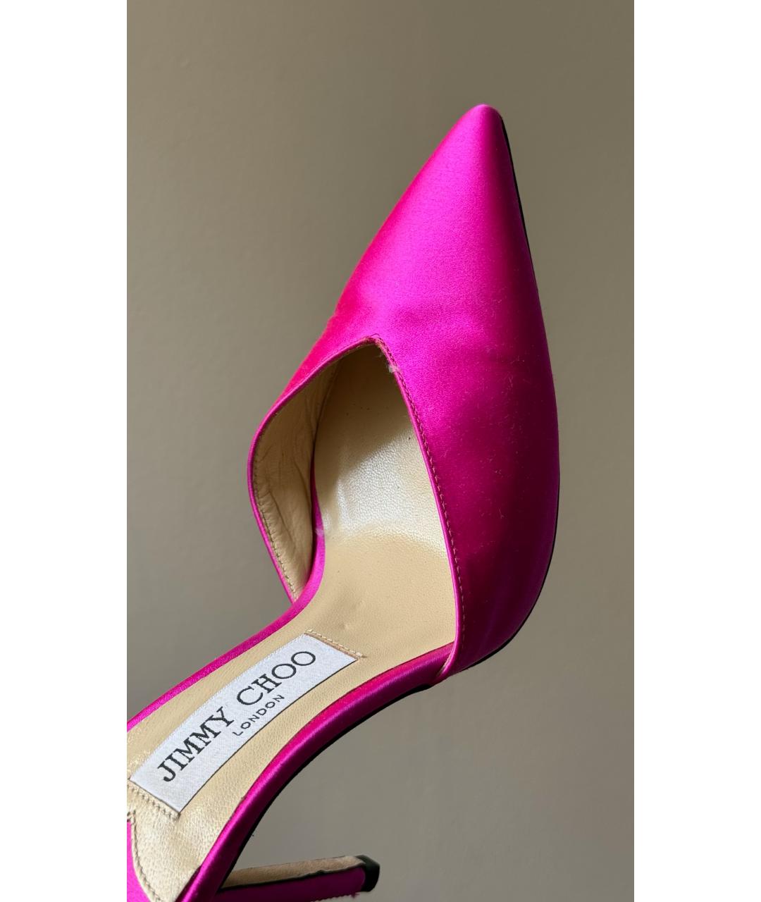 JIMMY CHOO Розовые туфли, фото 6