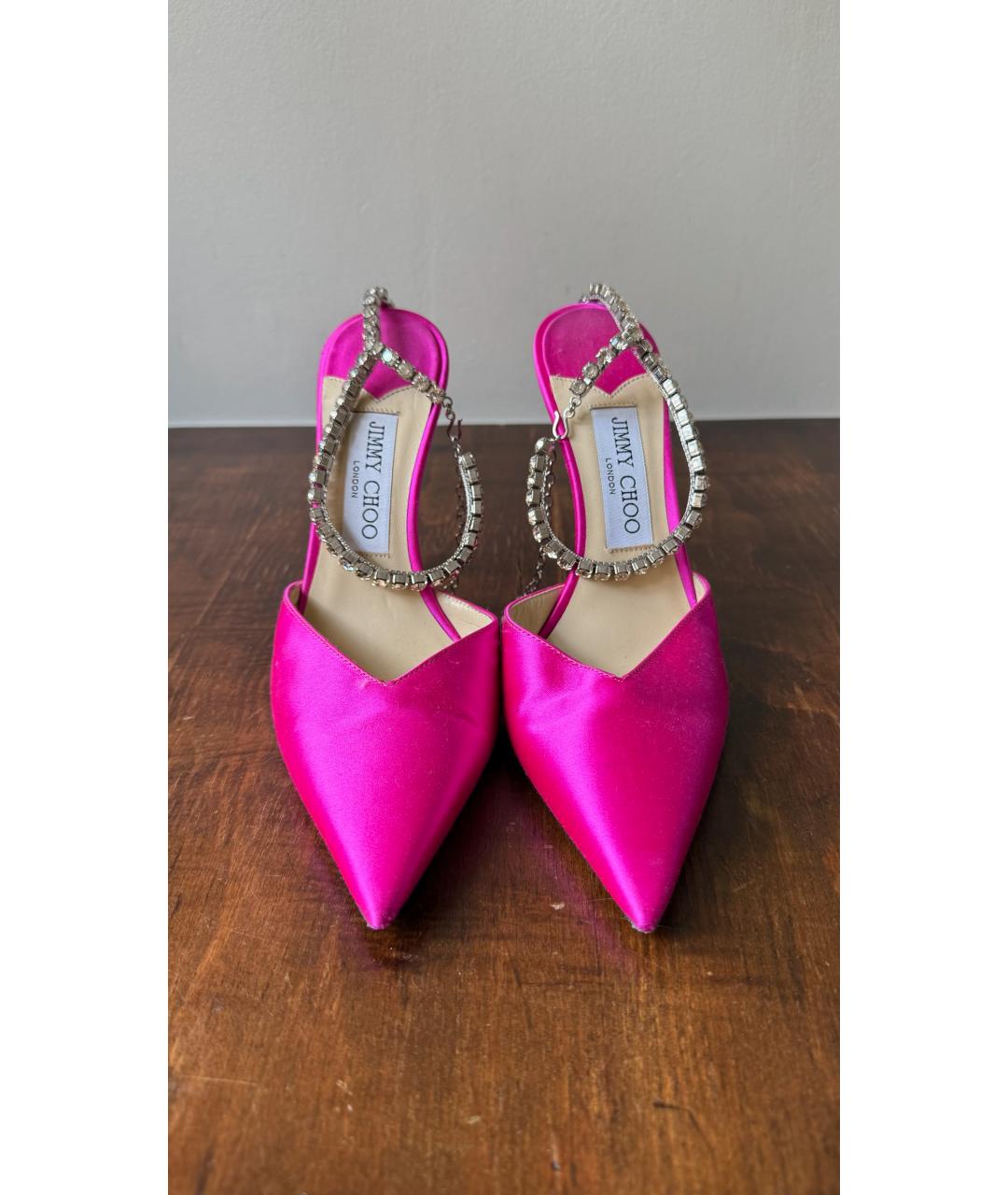JIMMY CHOO Розовые туфли, фото 3