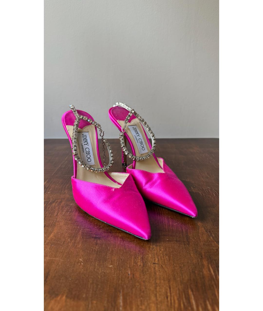 JIMMY CHOO Розовые туфли, фото 2