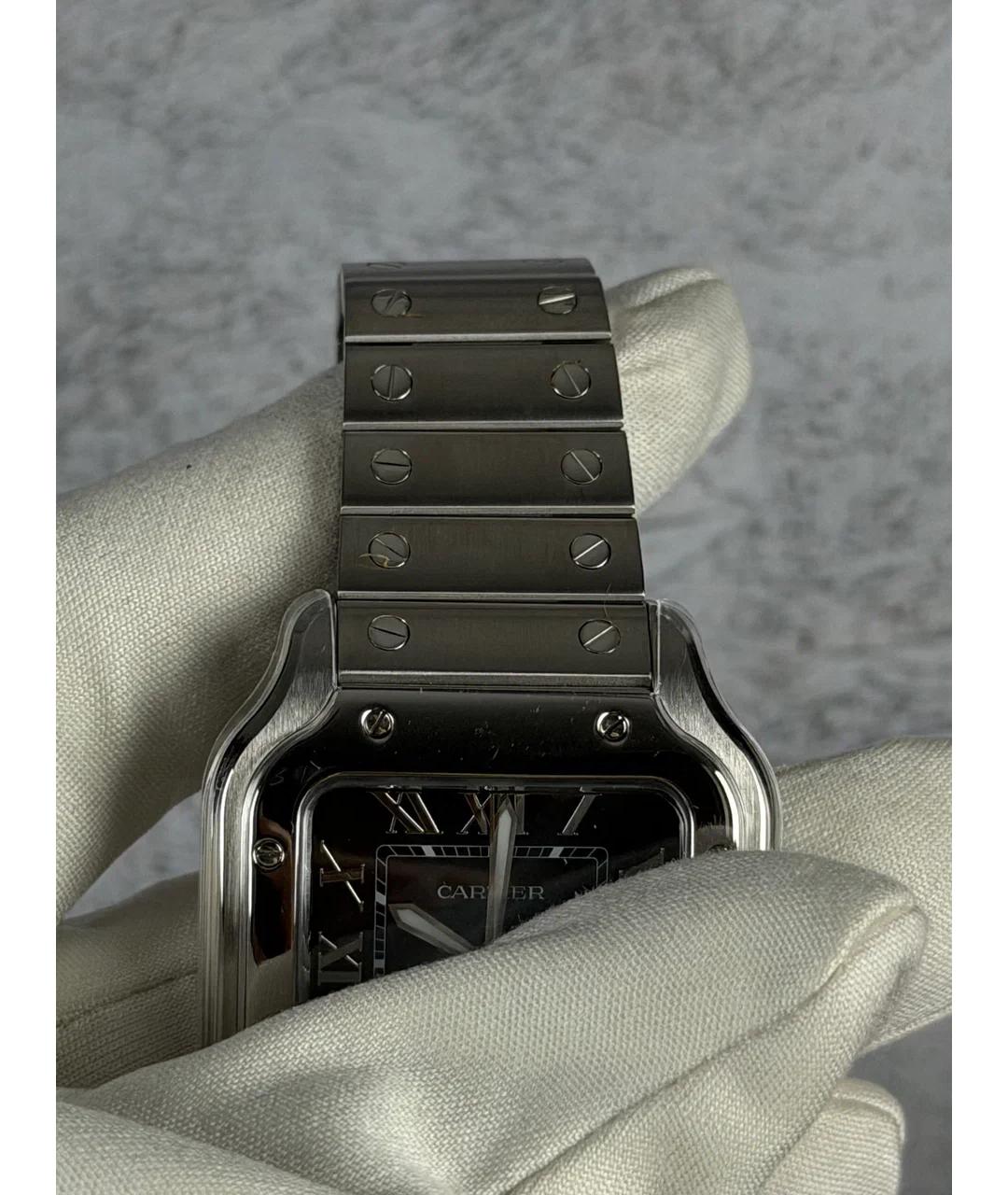 CARTIER Синие металлические часы, фото 6