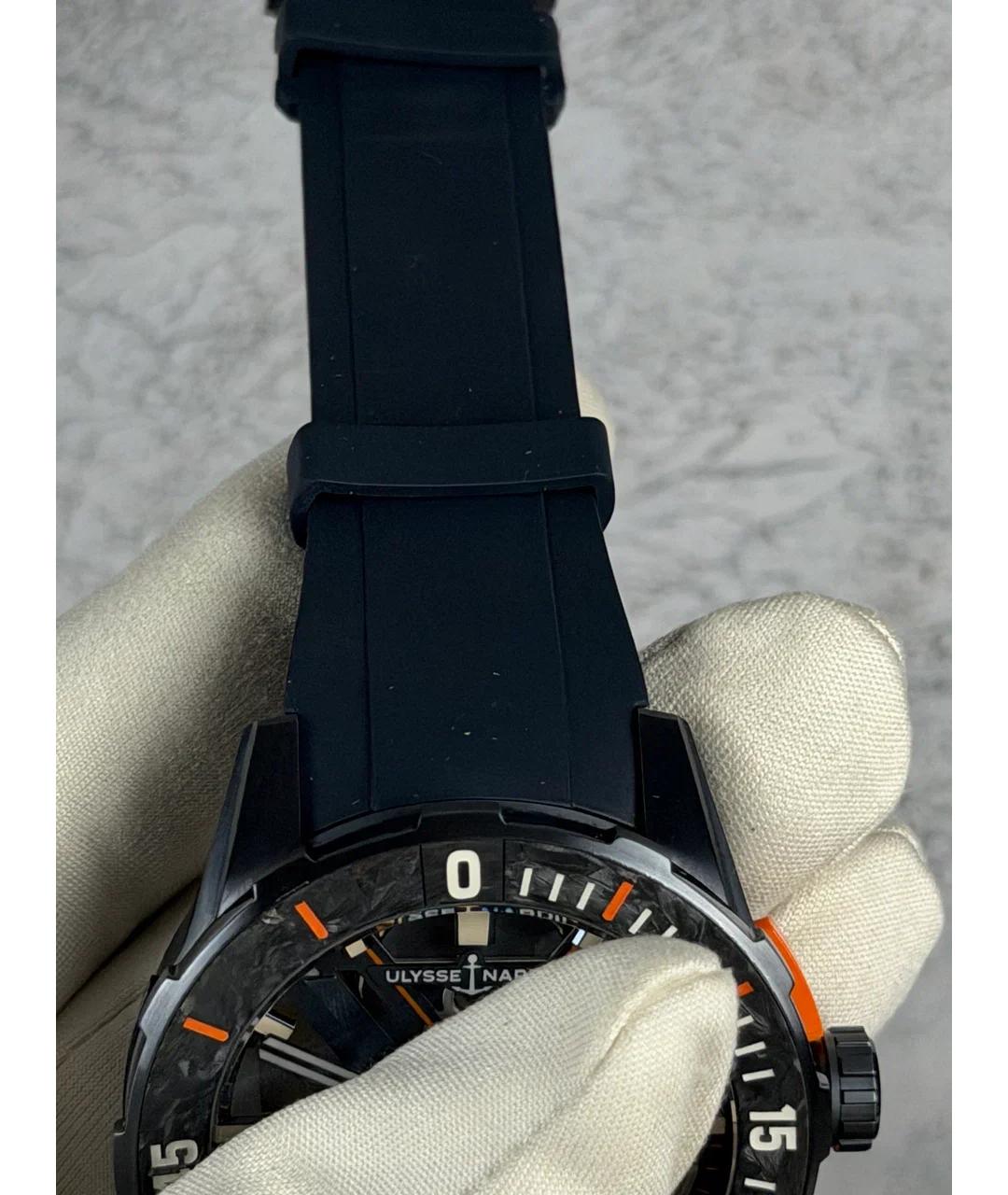 Ulysse Nardin Синие металлические часы, фото 4
