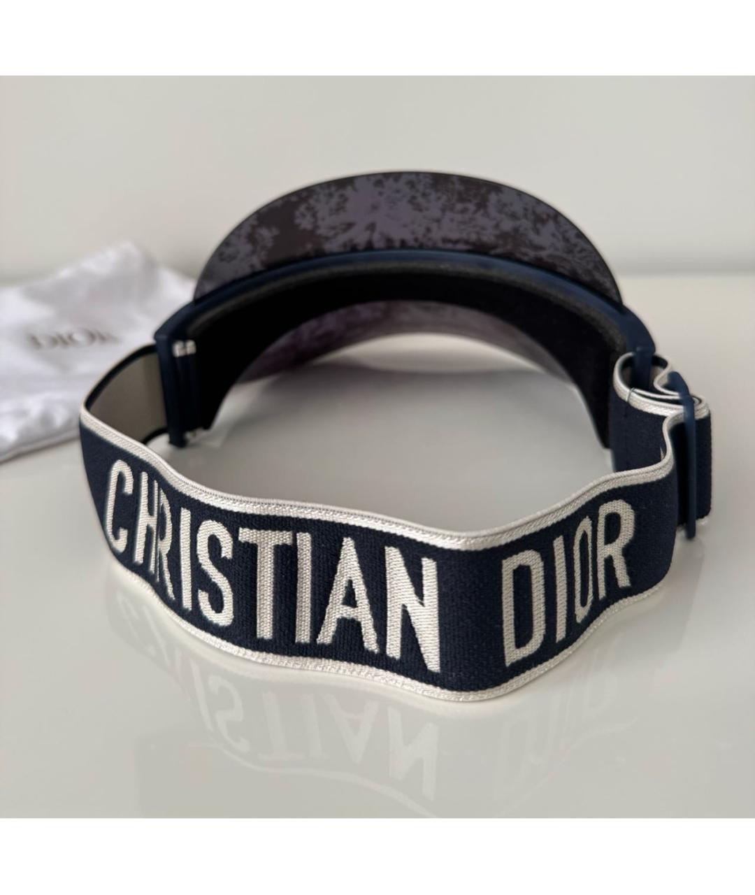 CHRISTIAN DIOR Темно-синяя кепка, фото 4