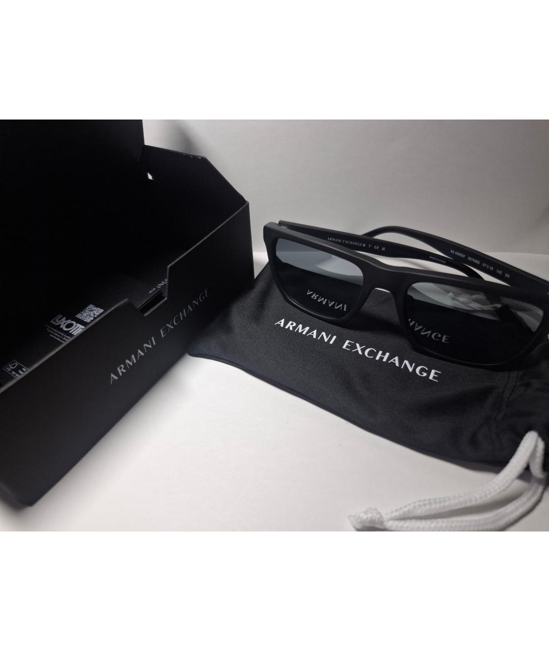 ARMANI EXCHANGE Черные солнцезащитные очки, фото 3
