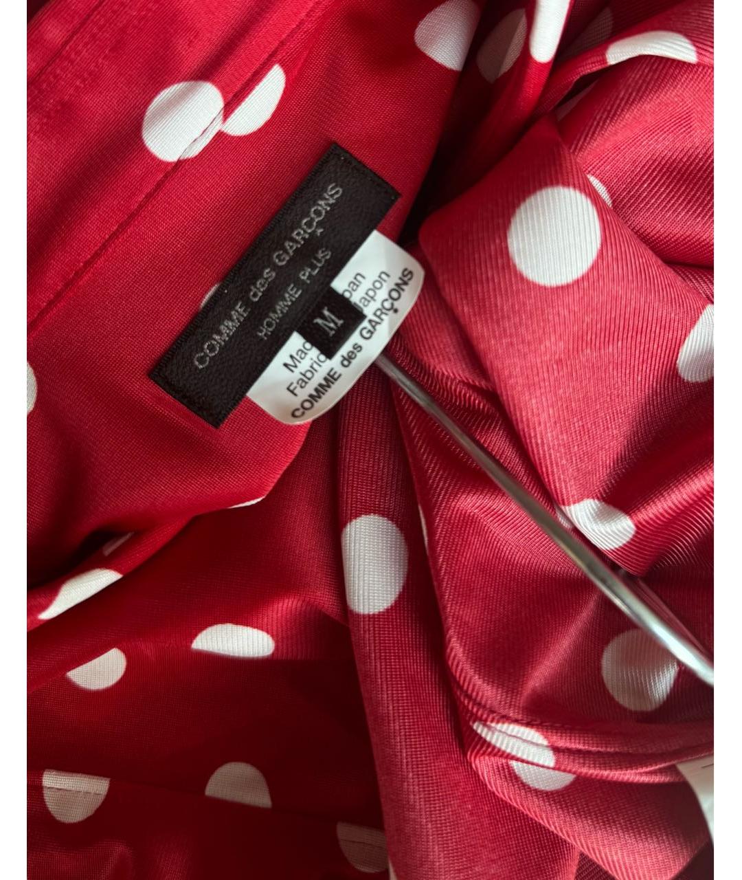 COMME DES GARÇONS HOMME PLUS Красная кэжуал рубашка, фото 5
