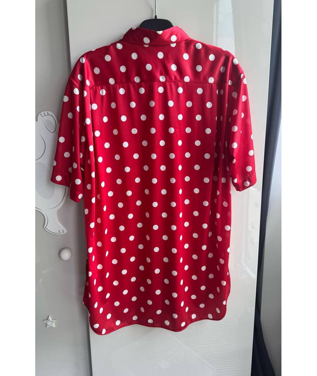 COMME DES GARÇONS HOMME PLUS Красная кэжуал рубашка, фото 2