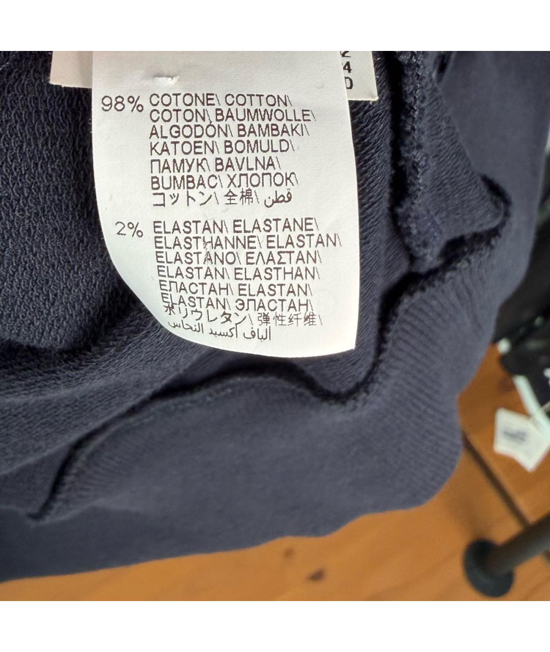 BRUNELLO CUCINELLI Темно-синий хлопковый спортивные костюмы, фото 4