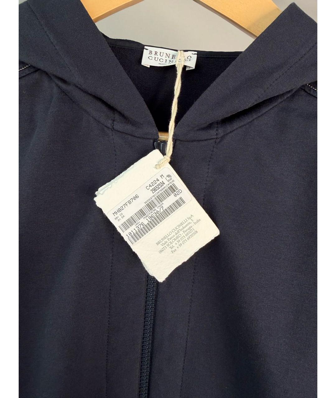 BRUNELLO CUCINELLI Темно-синий хлопковый спортивные костюмы, фото 5
