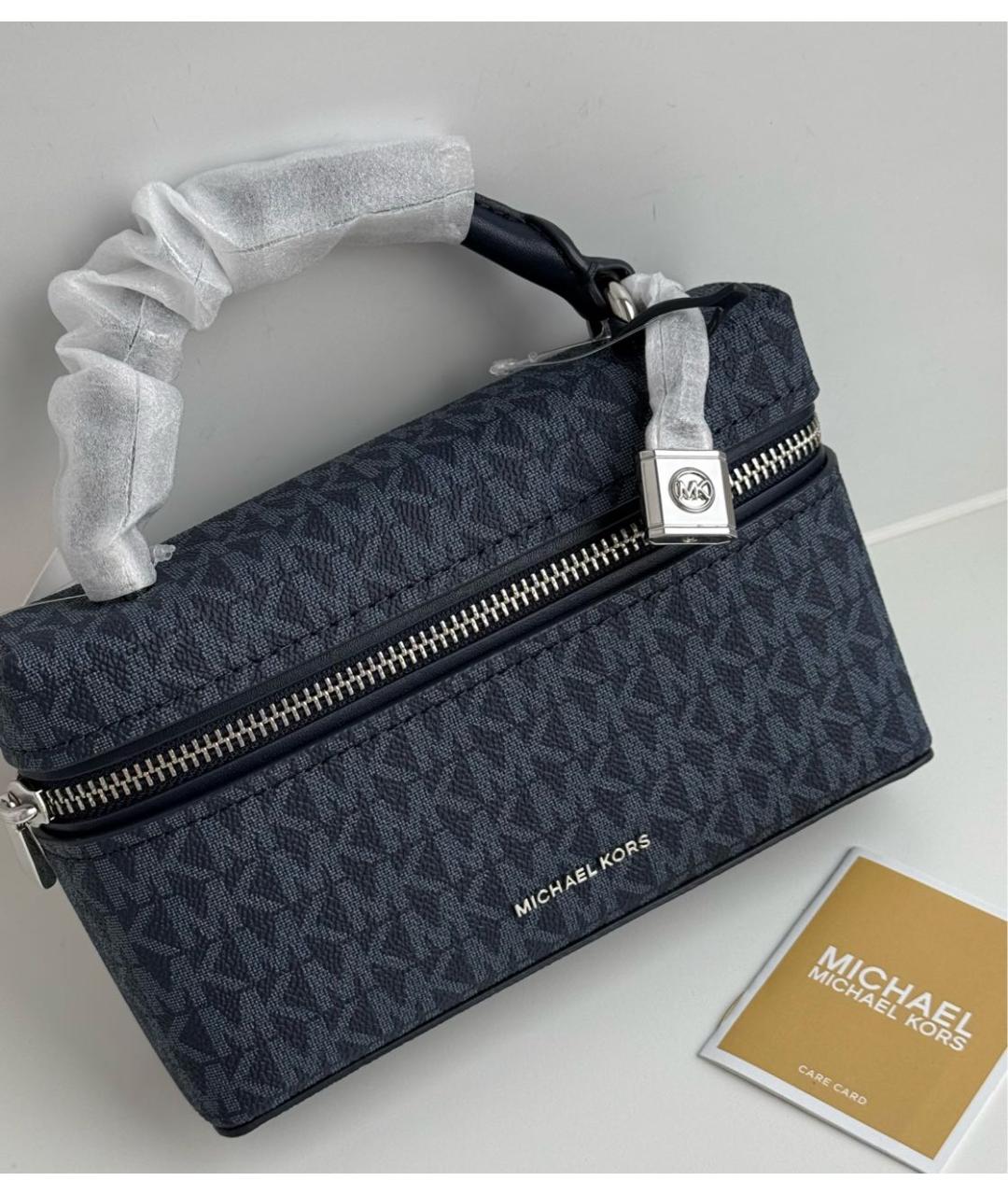 MICHAEL KORS Темно-синяя сумка через плечо, фото 2