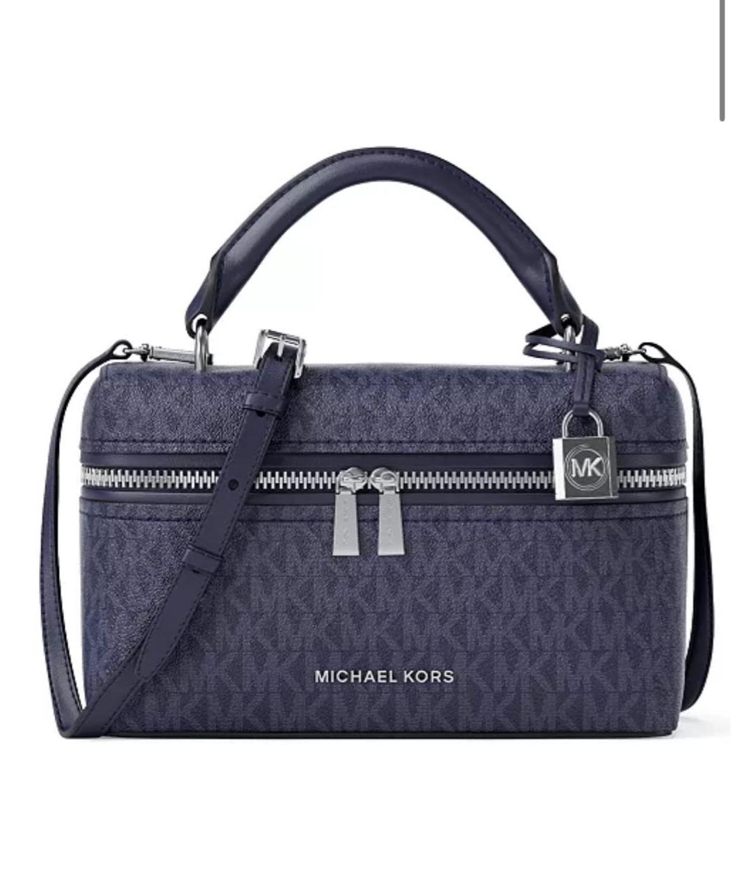 MICHAEL KORS Темно-синяя сумка через плечо, фото 9