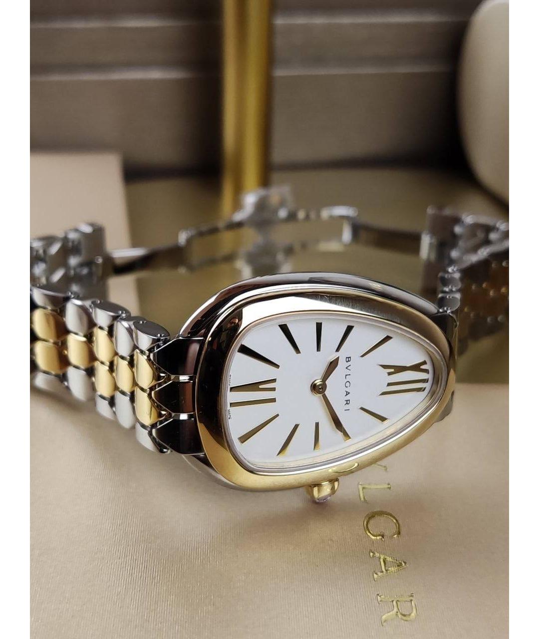 BVLGARI Золотые часы из желтого золота, фото 4