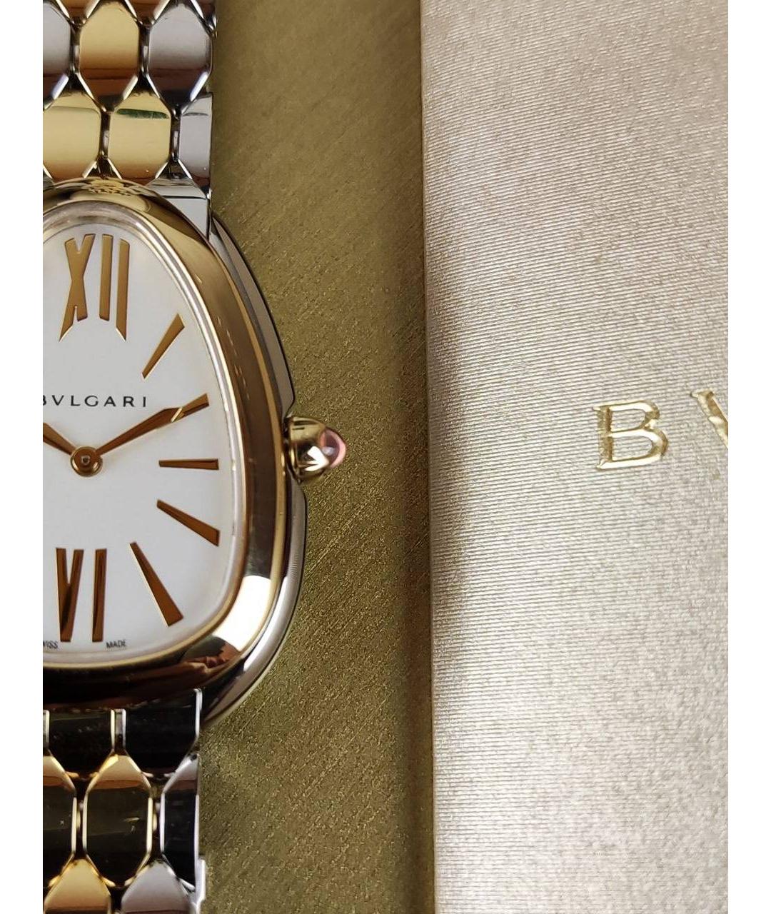BVLGARI Золотые часы из желтого золота, фото 5