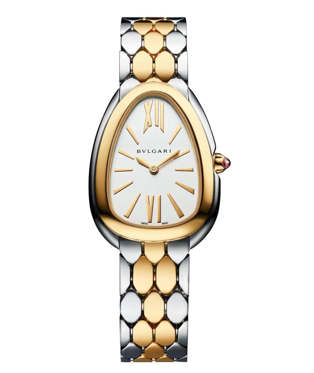 BVLGARI Золотые часы из желтого золота, фото 1