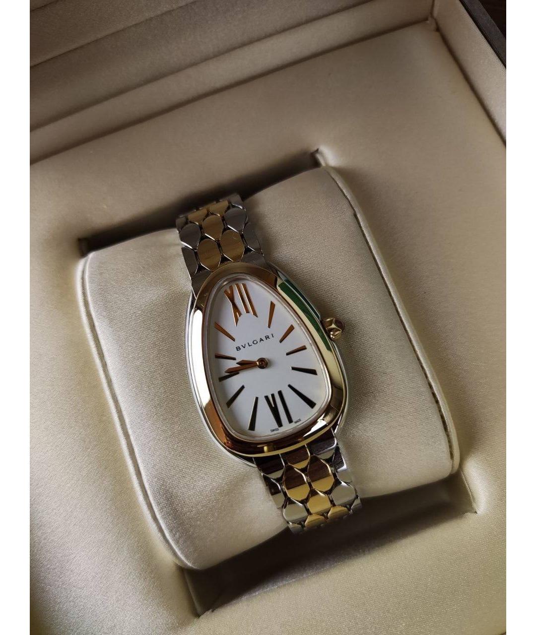 BVLGARI Золотые часы из желтого золота, фото 2
