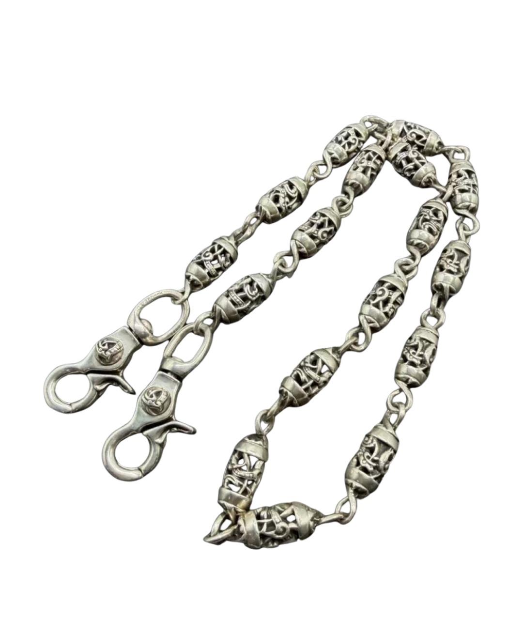 CHROME HEARTS Серебряная серебряная цепочка/подвеска, фото 1