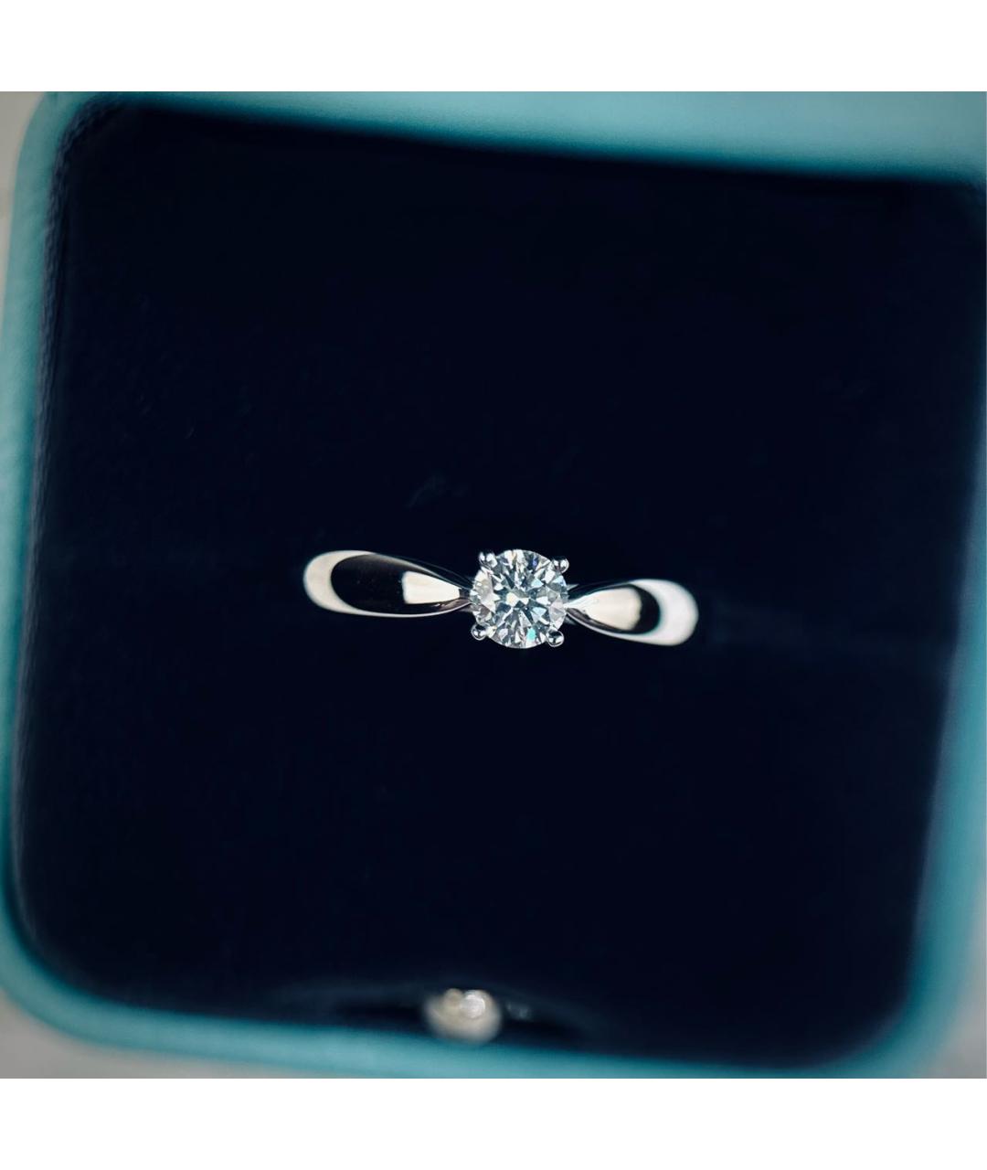 TIFFANY&CO Серебряное платиновое кольцо, фото 2