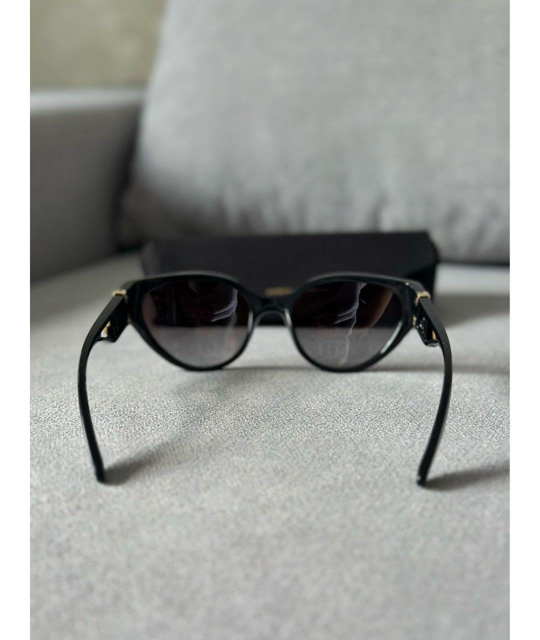 DOLCE&GABBANA Черные пластиковые солнцезащитные очки, фото 5
