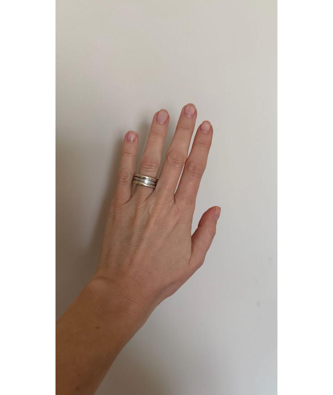 BVLGARI Серебряное кольцо из белого золота, фото 2