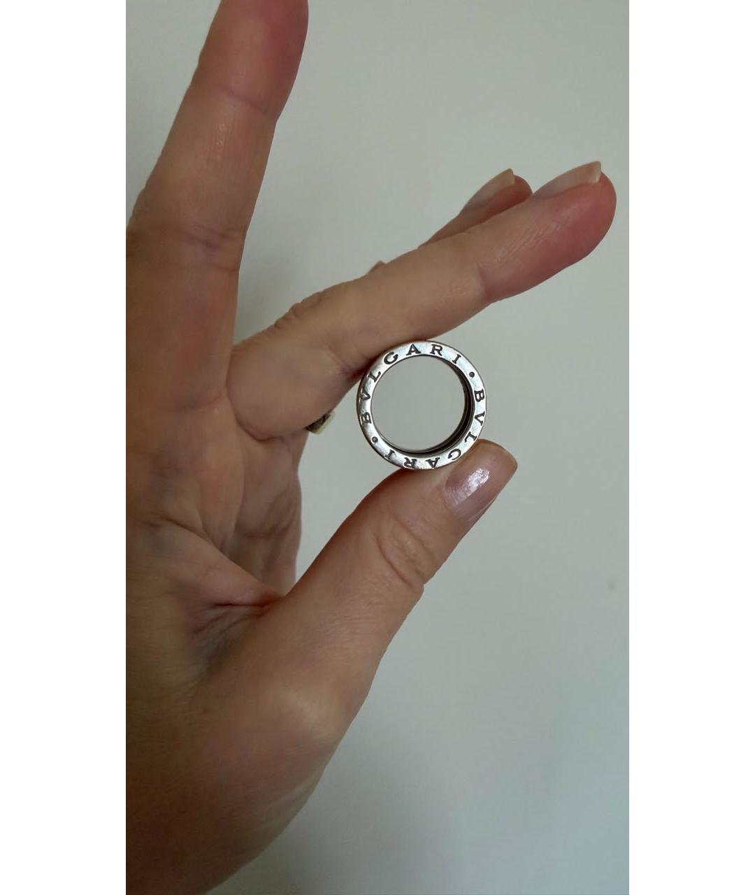 BVLGARI Серебряное кольцо из белого золота, фото 3
