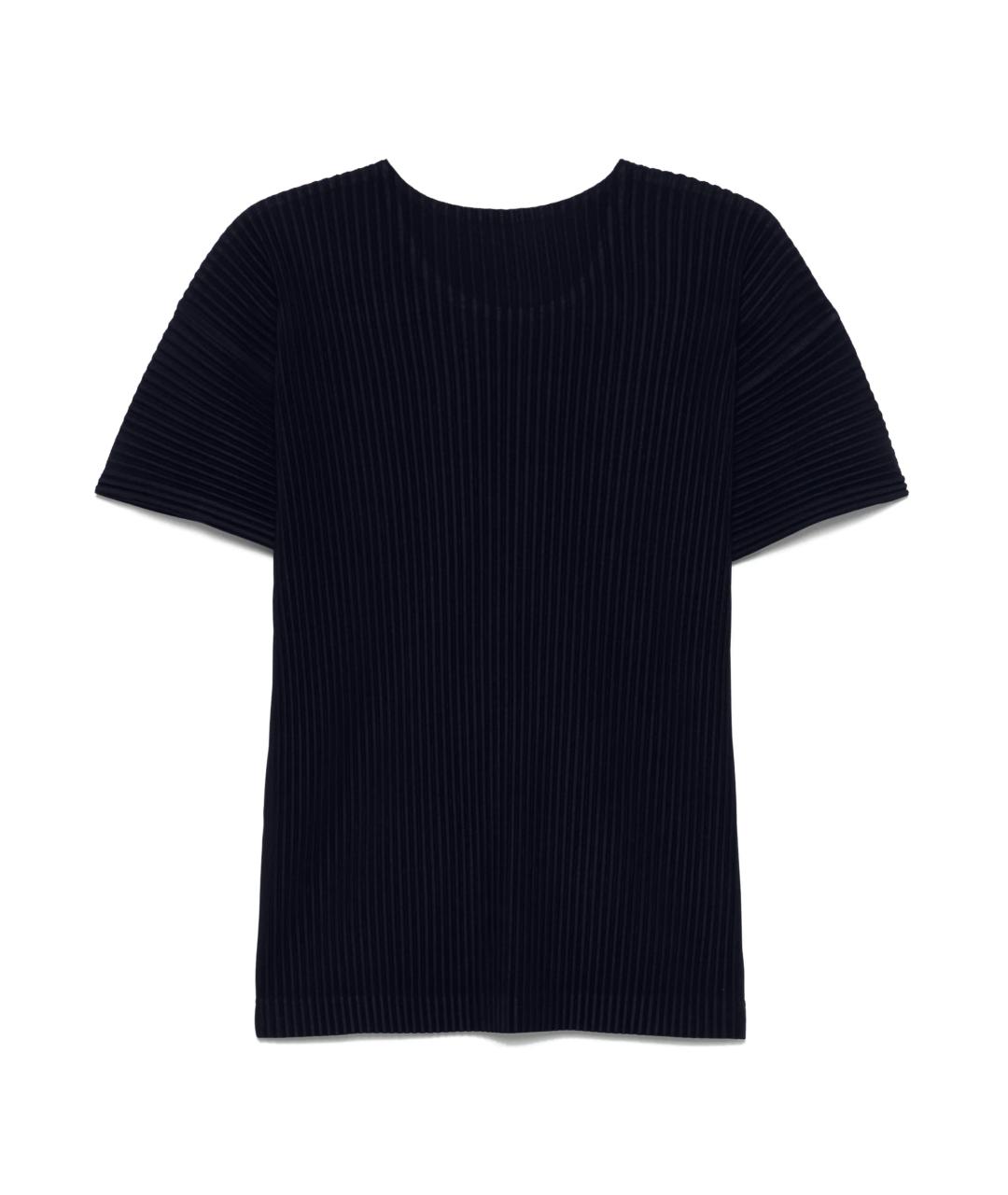 ISSEY MIYAKE Синяя синтетическая футболка, фото 3
