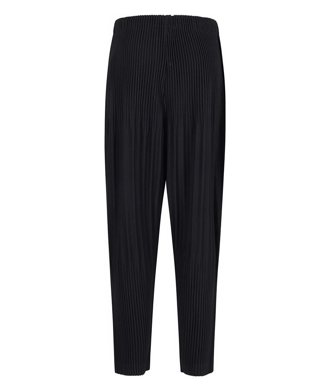 ISSEY MIYAKE Синие полиэстеровые повседневные брюки, фото 3