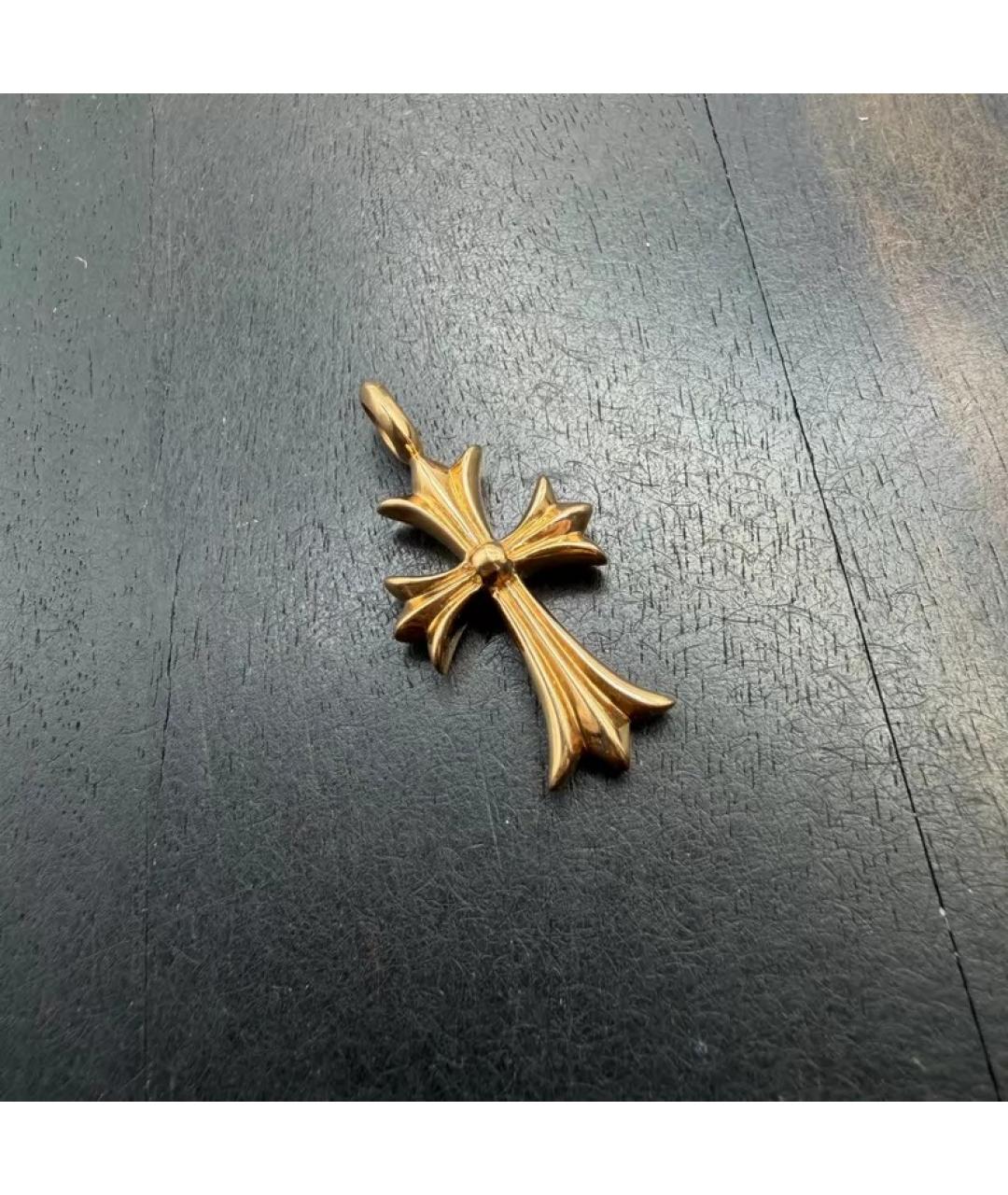 CHROME HEARTS Золотая подвеска из желтого золота, фото 4