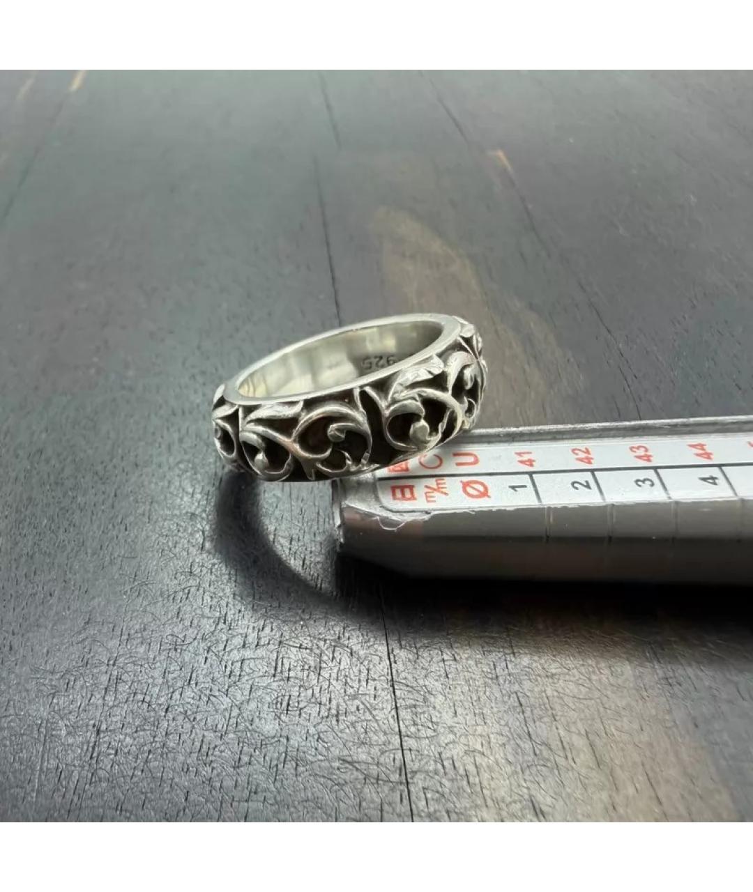 CHROME HEARTS Серебряное серебряное кольцо, фото 5