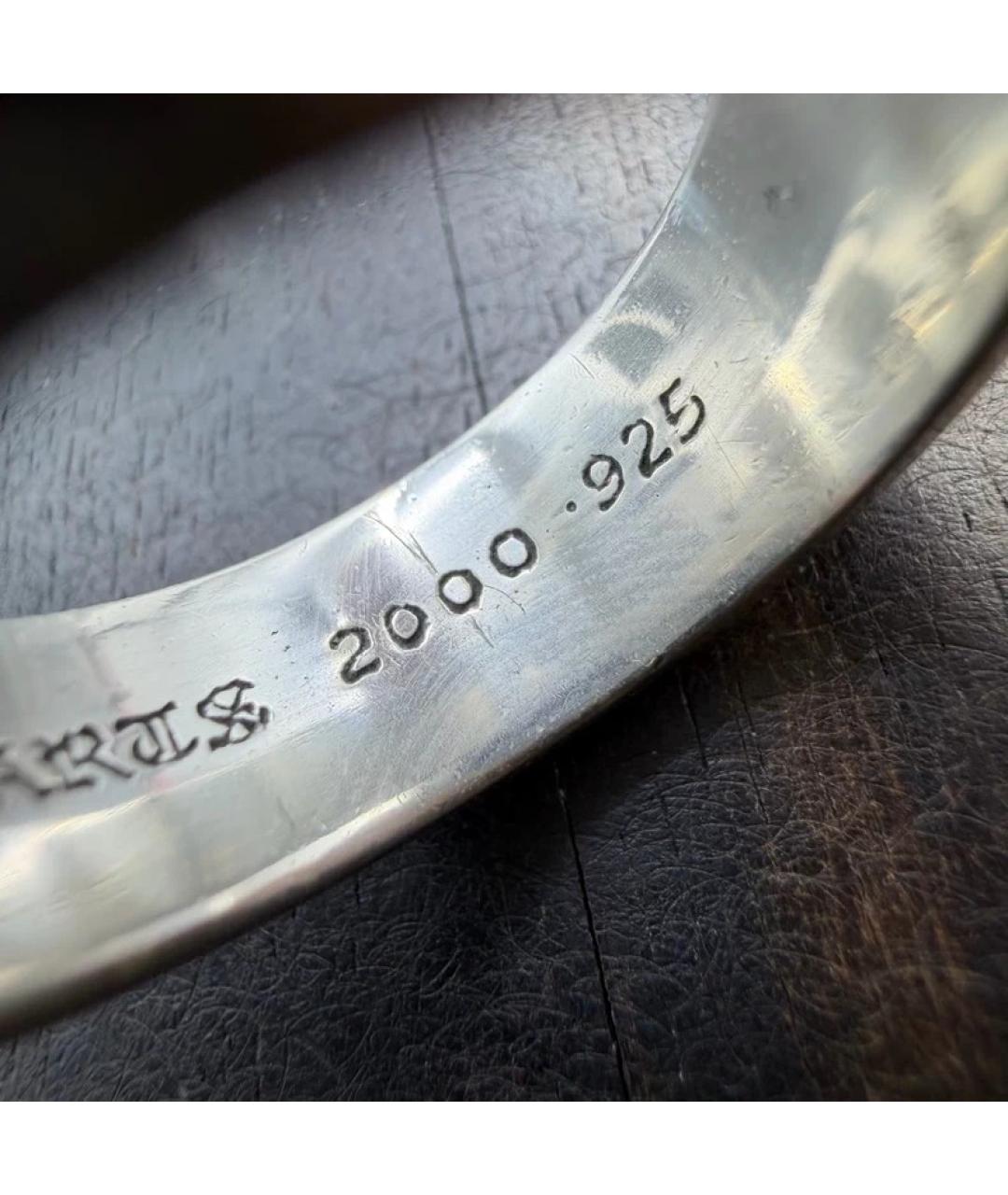 CHROME HEARTS Серебряное серебряное кольцо, фото 2