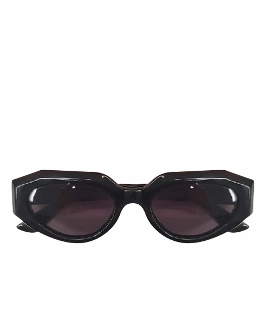 BOTTEGA VENETA Черные пластиковые солнцезащитные очки, фото 1