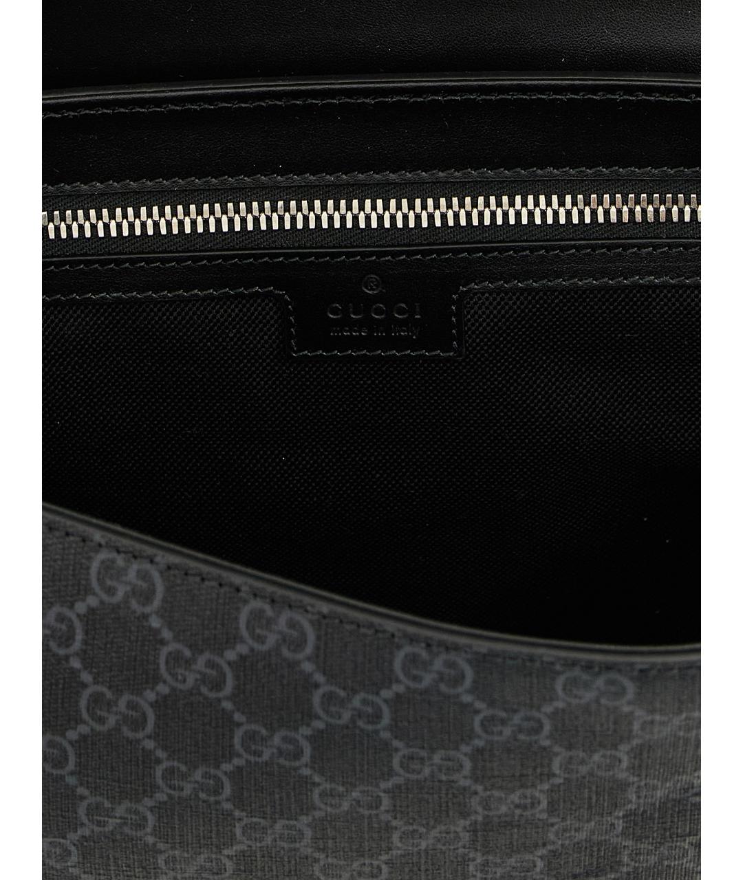 GUCCI Черная сумка на плечо, фото 4