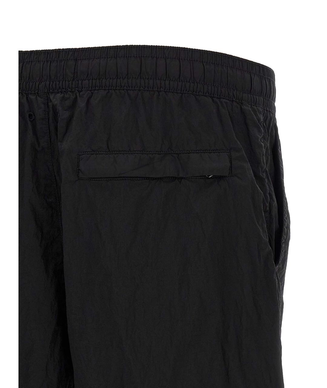 STONE ISLAND Черные полиамидовые плавки, фото 4