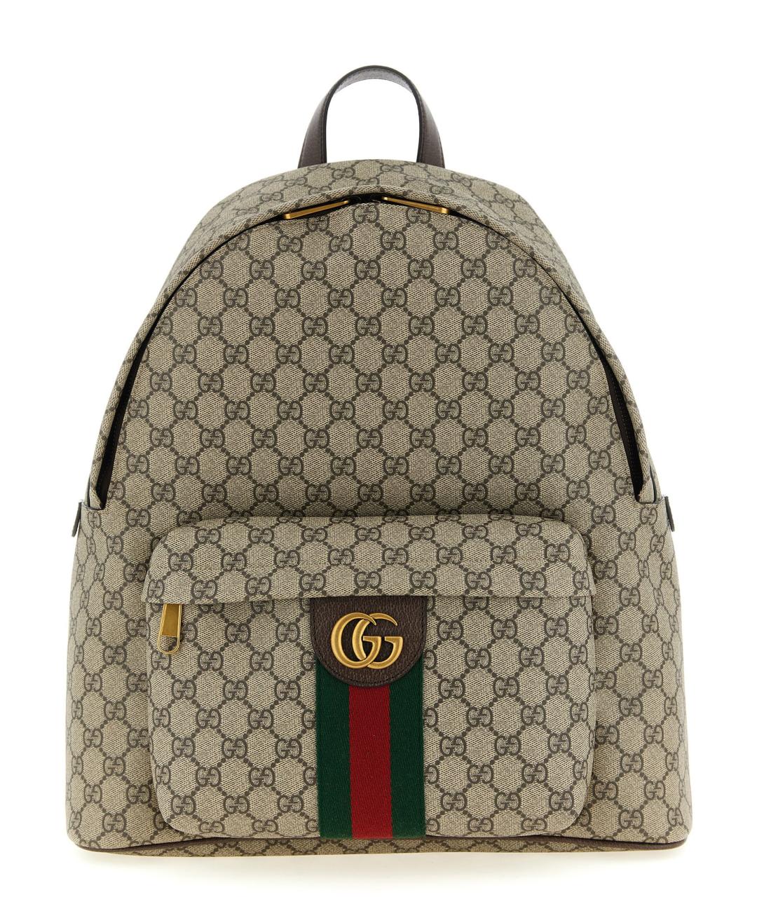 GUCCI Бежевый рюкзак, фото 1