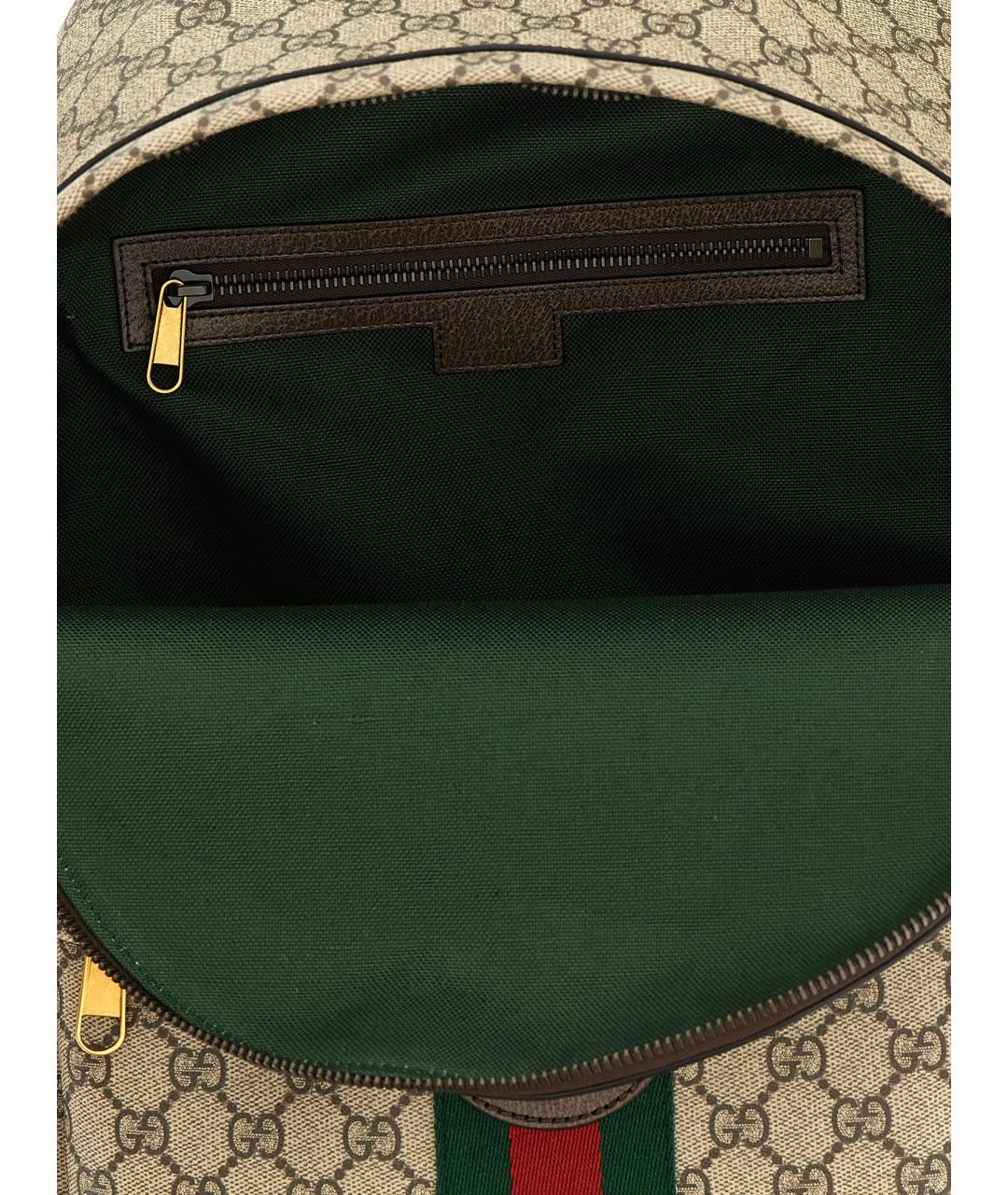 GUCCI Бежевый рюкзак, фото 4