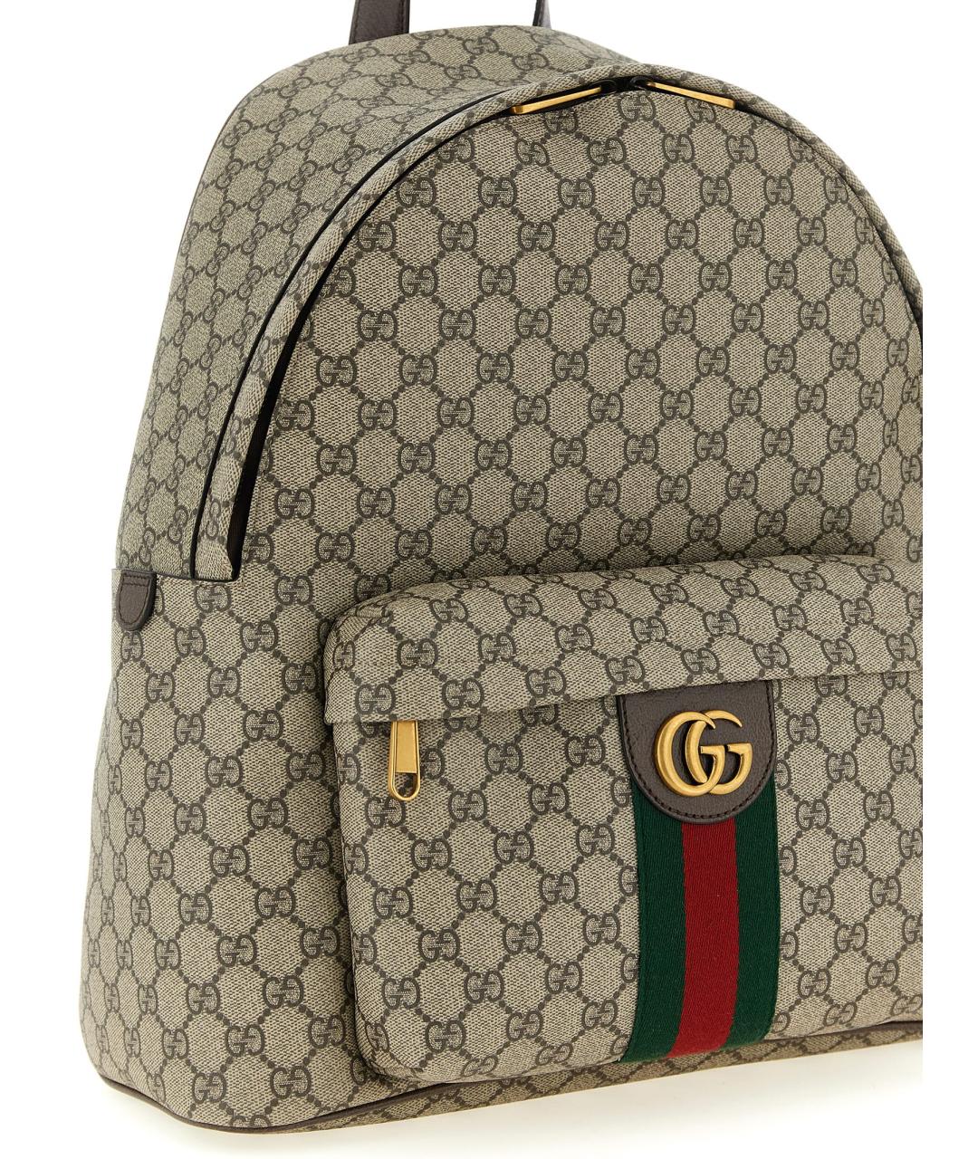 GUCCI Бежевый рюкзак, фото 3