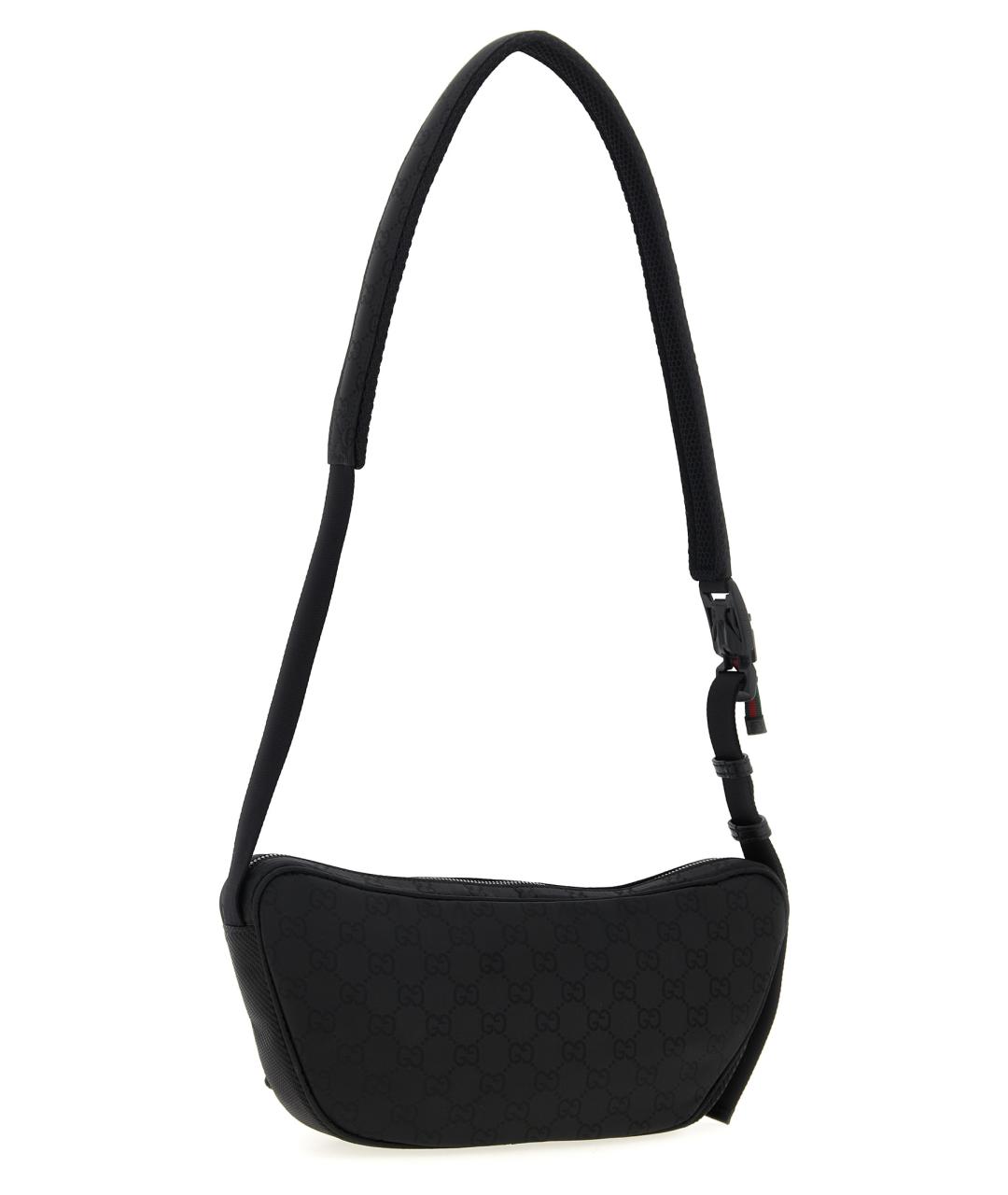 GUCCI Черная синтетическая сумка на плечо, фото 2