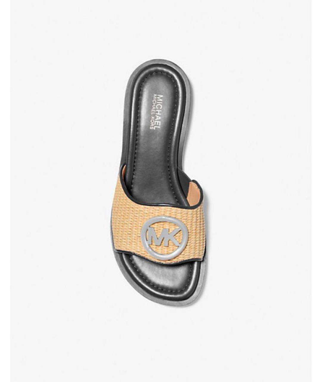 MICHAEL KORS Черные шлепанцы, фото 2