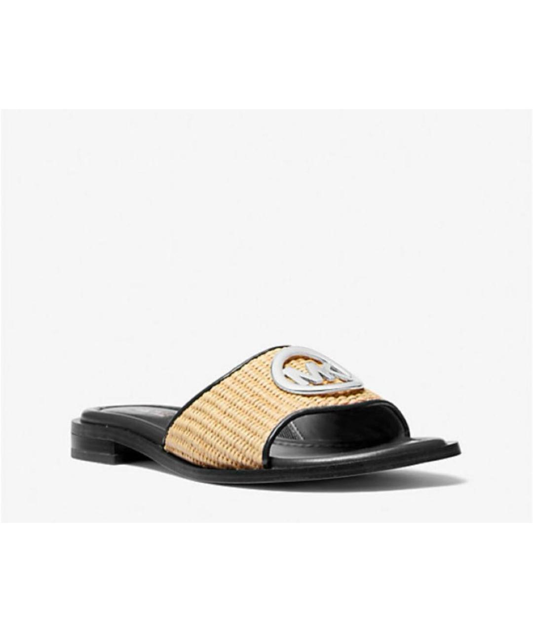 MICHAEL KORS Черные шлепанцы, фото 3
