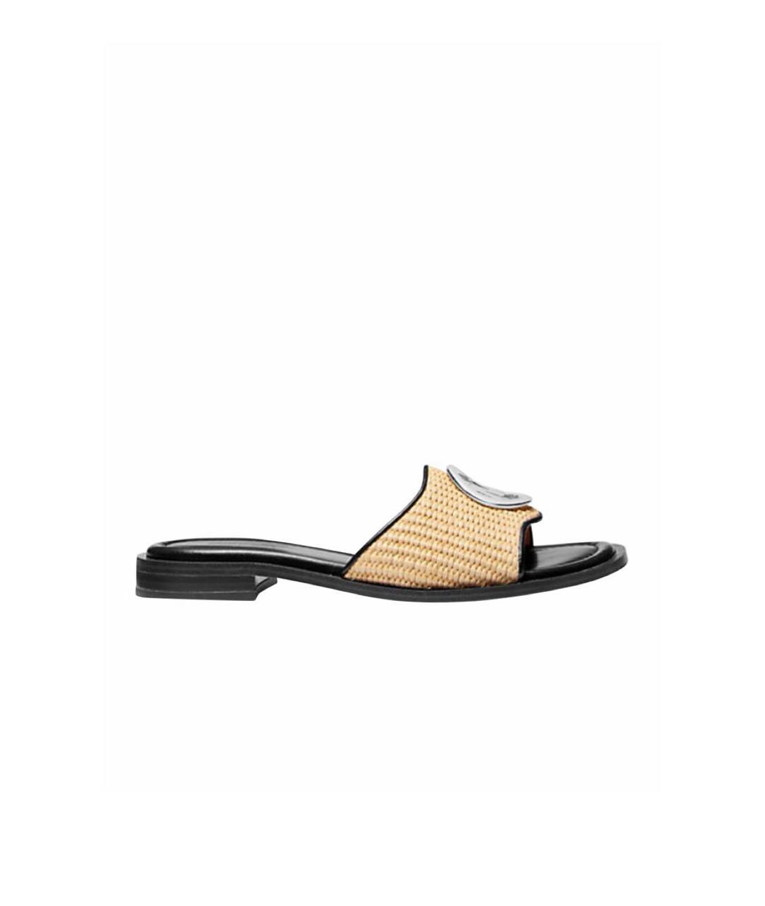 MICHAEL KORS Черные шлепанцы, фото 5