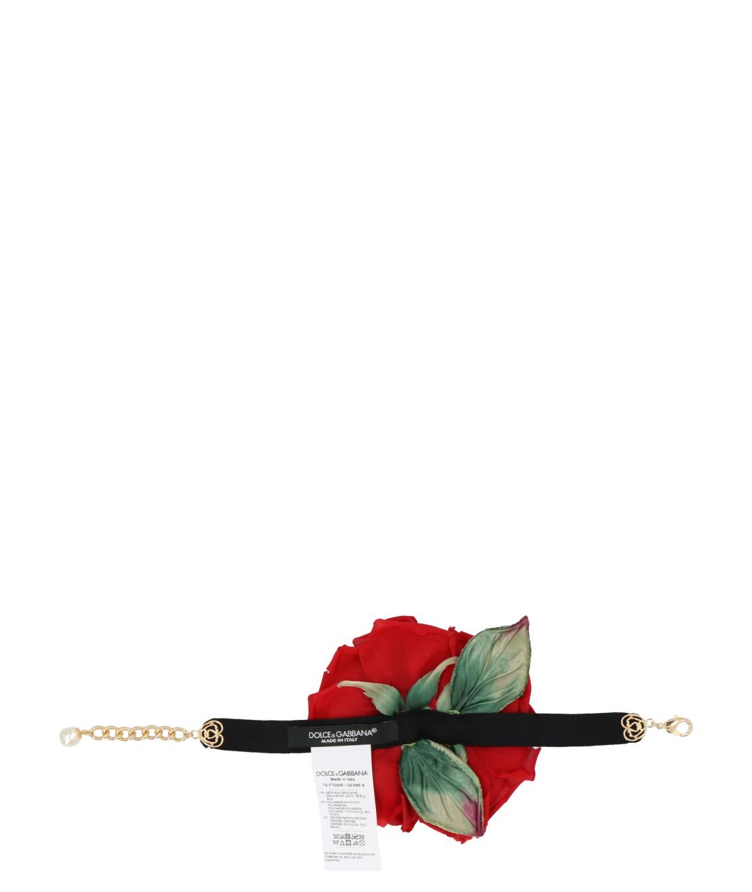 DOLCE&GABBANA Красный чокер, фото 2