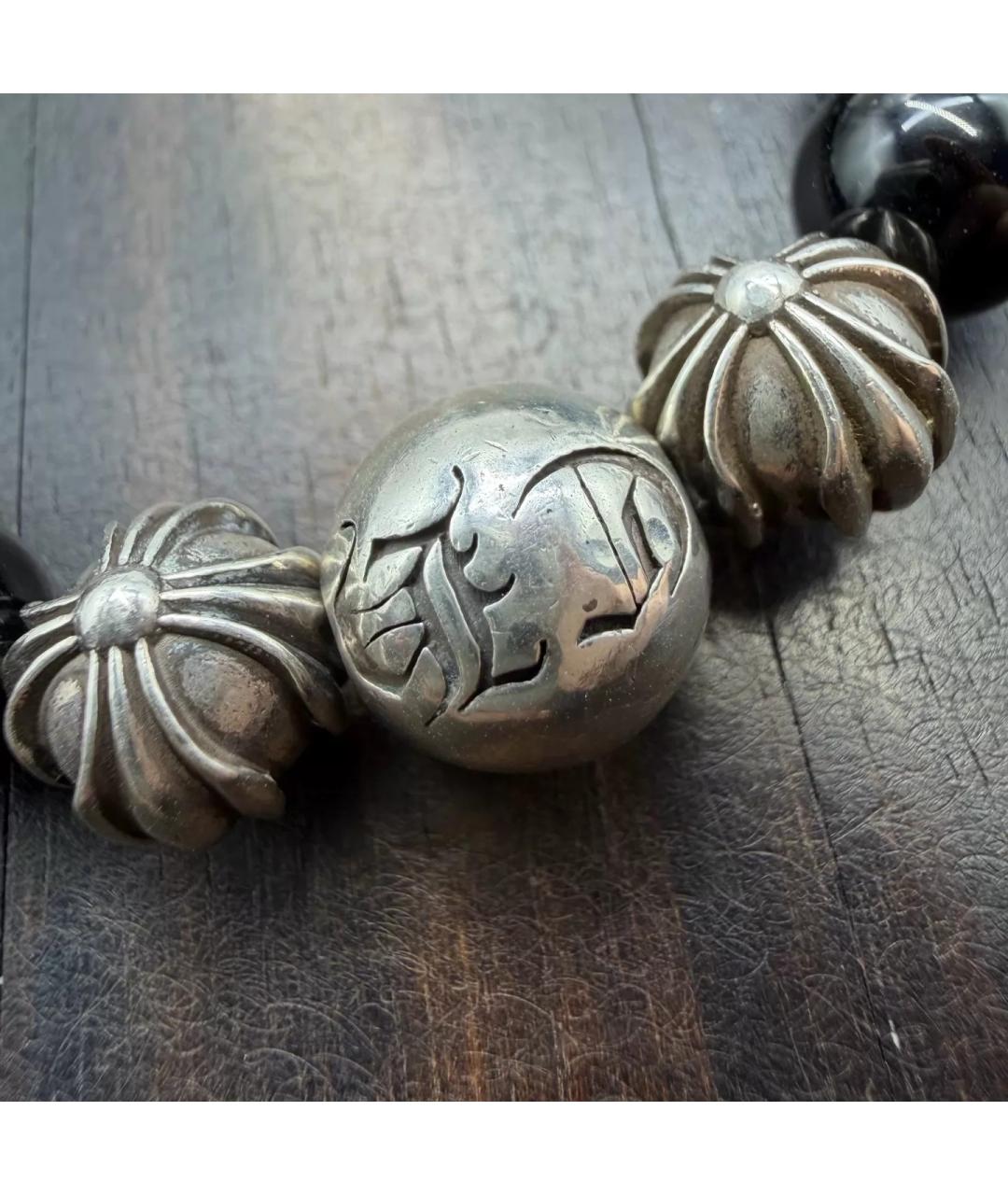 CHROME HEARTS Черный браслет, фото 3