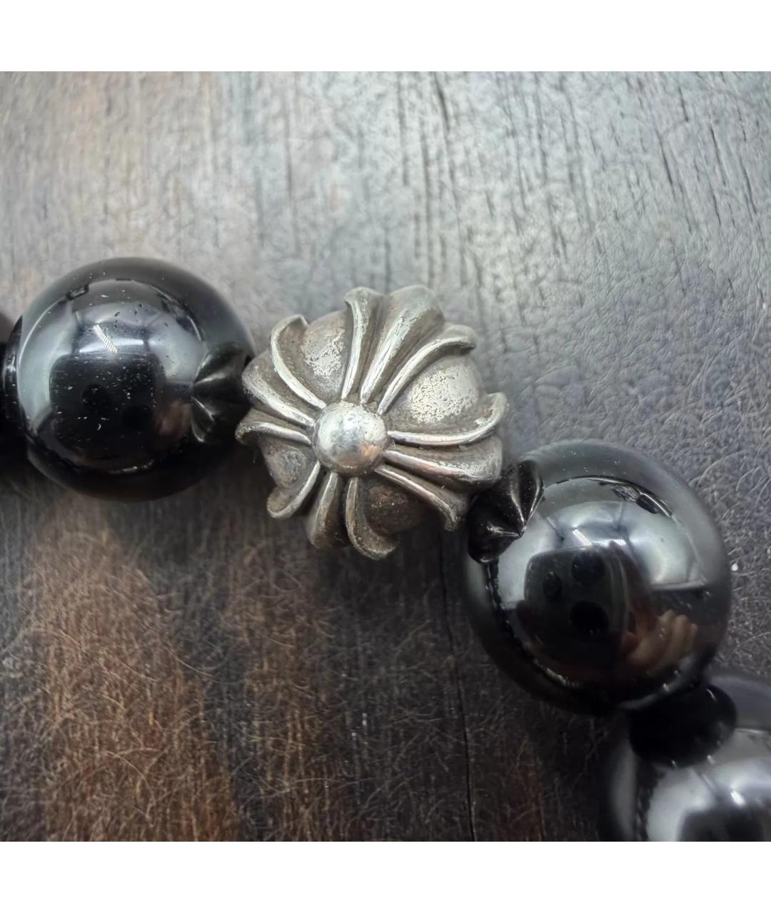 CHROME HEARTS Черный браслет, фото 4