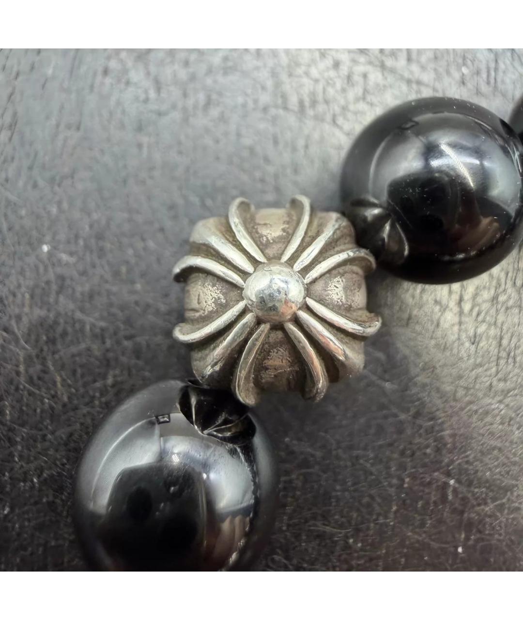 CHROME HEARTS Черный браслет, фото 2