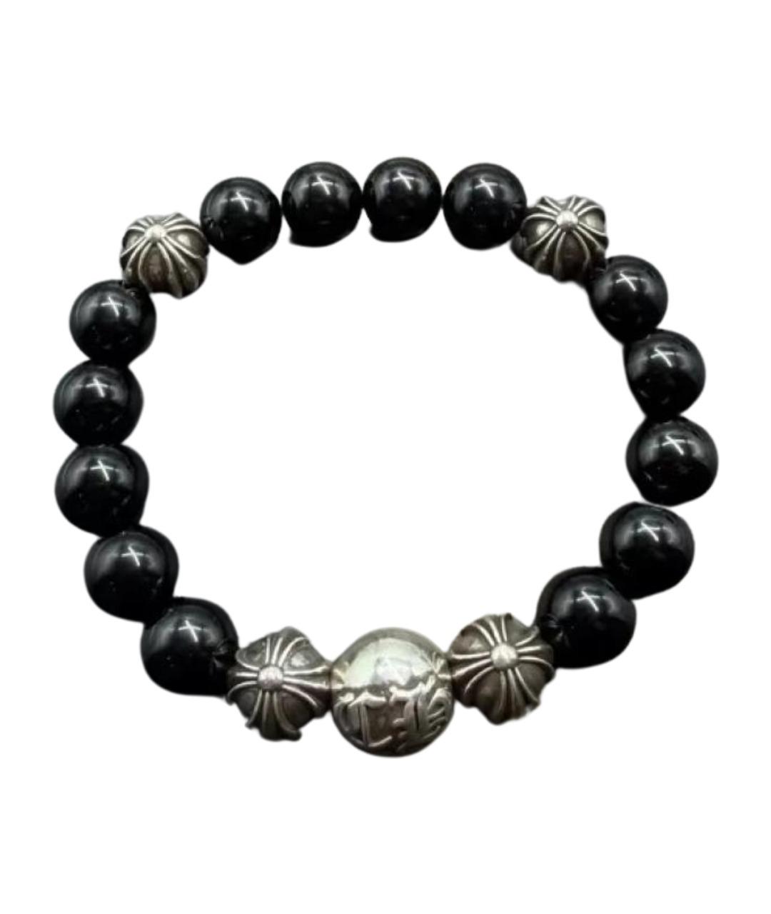 CHROME HEARTS Черный браслет, фото 1