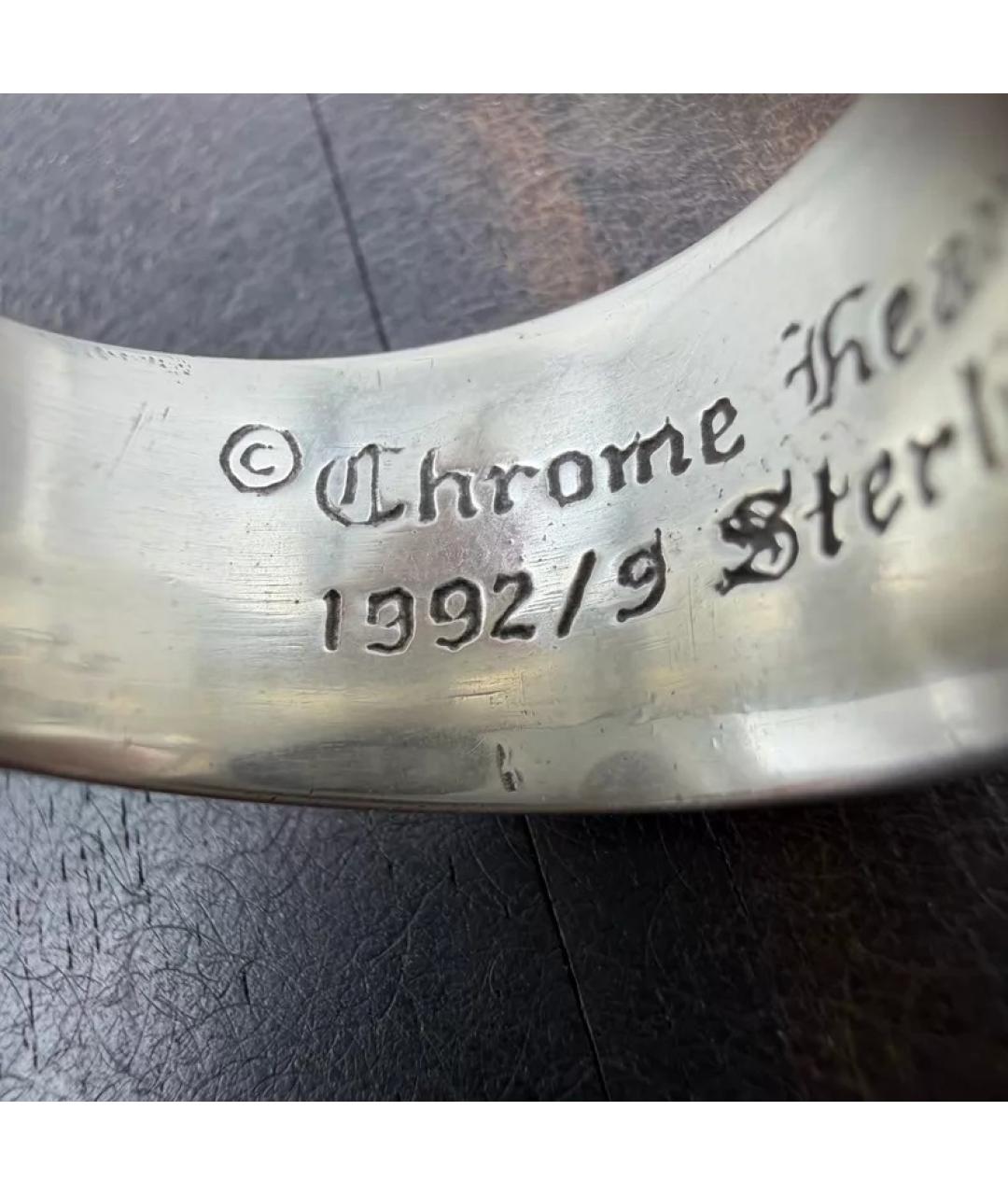 CHROME HEARTS Серебряное серебряное кольцо, фото 5